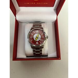 Fossil LE1162 The Flash Three-Hand Stainless Steel Watch